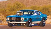Yes, a supercharged, 8-second Boss 429 1970 Mustang can be used for safety education