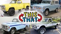 Which one of these 4×4 trucks from the early Seventies would you choose for your dream garage?
