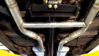 Finishing the exhaust on our big-block Chevelle project with a custom crossover pipe