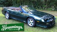 Strict care over 30-plus years led to the pristine state of this 1992 Chevrolet Camaro RS convertible