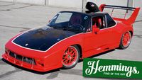 Yes, this small-block V-8-powered 1974 Porsche 914 probably needs that big wing