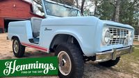 This 1966 Ford Bronco U13 roadster hasn't gone under the knife for a single thing