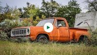 Abandoned Junkyard Truck Runs and Drives After 13 Years