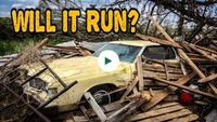 Forgotten Ford Galaxie Survives Tornado and Still Runs!