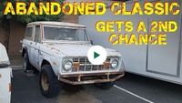 Abandoned Bronco Saved After 10 Years In A Storage Lot! Will It Run And Drive?? - Part 1