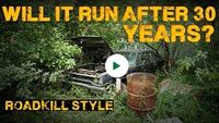 Abandoned Muscle Car Revival! First Start In 35 Years! -- Part 1