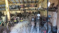 53 vintage Indian and Harley-Davidson motorcycles, plus a cache of parts, head to auction