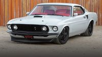 A Kasse Boss nine-powered, stack-injected, roadster shop-chassied  '69 Ford Mustang Hiding 859 naturally-aspirated horses