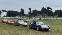 On the ground at the 2021 Porsche Werks Reunion Monterey
