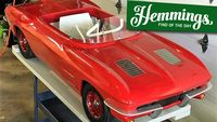 It's mid-engine, it's electric, and you probably can't fit in it, but this 1963 Barry Toycraft kiddie Corvette is no supercar