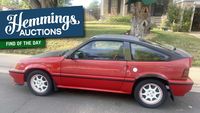 A Honda CRX Si that's ready to drive as soon as the no-reserve auction ends