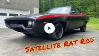 Mad Max Inspired 1972 Plymouth Satellite Sebring Rat Rod