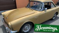 Decades of careful use leave unrestored 1963 Sunbeam Alpine GT with a lovely veneer of patina