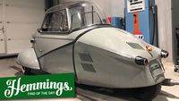 This restored 1954 Messerschmitt KR175 eschews adornment for perfect simplicity