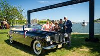 Vignale-bodied 1948 Packard Convertible Victoria wins the 2022 Greenwich Concours d'Elegance Best in Show