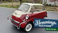 On this 1958 BMW Isetta 600, 'limousine' simply means more room for friends