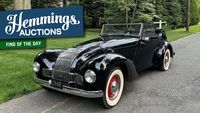 Unique looks, rarity, and a good story make this 1948 Allard M1 Drophead Coupe an instant conversation-starter