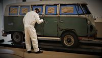 Almost as much work went into preserving the Jenkins Volkswagen bus as it would have taken to restore it