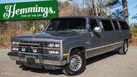 Squarebody limousine has all the glitz one could pack into a stretched 454-powered 1988 Chevrolet Suburban