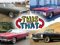 Which boulevard-cruising 1969 convertible would you choose for your dream garage?