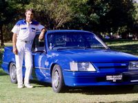 Peter Brock's personal 1985 Holden VK Commodore SS Blue Meanie sells for $1 million, just shy of Australian auction record
