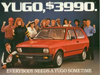 An economical new car without sacrificing reliability or comfort? The story of Yugo, told in the promo materials and the cars that still survive