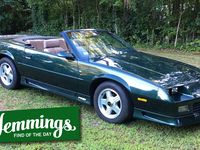 Strict care over 30-plus years led to the pristine state of this 1992 Chevrolet Camaro RS convertible