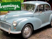 Though thoroughly modernized, this stock-looking 1958 Morris Minor isn't a typical restomod