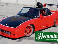 Yes, this small-block V-8-powered 1974 Porsche 914 probably needs that big wing