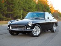 The roaring heart of a Honda S2000 transformed this 1966 MGB/GT into a powerful sports car