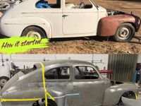 Bogi Lateiner and the Girl Gang Garage are building an electrified hybrid Volvo PV544 for SEMA 2021