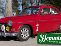 This red 1969 Volvo 122S with 139,000 miles is just getting started