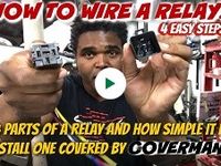 How To Wire a Relay (4 Easy Steps.. Done!)