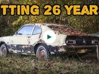 Forgotten Seized Ford Maverick Will It Run After 26 Years?