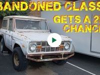 Abandoned Bronco Saved After 10 Years In A Storage Lot! Will It Run And Drive?? - Part 1
