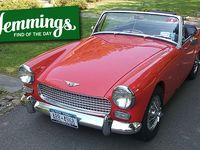 Despite the show car looks, this 1969 Austin-Healey Sprite seems eternally ready for another top-down drive