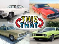 Which hero car from these four car-chase cult classics would you choose for your dream garage?