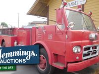 This IH-Van Pelt Pumper Fire Truck is basically a convertible with room for a rolling tailgate party