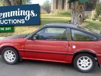 A Honda CRX Si that's ready to drive as soon as the no-reserve auction ends