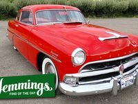 Red outside, red inside, and rare all over, this 1954 Hudson Hornet Special features Twin H power and interesting provenance