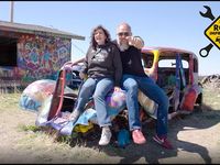 Cadillac Ranch, Route 66, and a Giant Cowboy: Road to Improvement Goes Sightseeing
