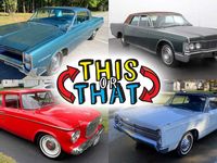 Which $10,000-or-Less Car From the 1960s Would You Choose for Your Dream Garage?