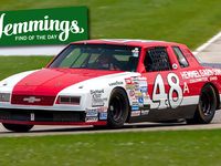 Restored Stock Car Has Raced Under Many Guises, Including as a 1986 Chevrolet Monte Carlo Aerocoupe