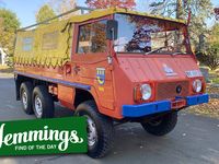 Swiss-Maintained 1973 Steyr-Puch Pinzgauer 712M Wasn't Built for Blending in With the Crowd