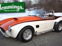 A Clean Build and Bengals Color Scheme Makes 1967 Shelby Cobra the Perfect Car To Take To a Super Bowl Tailgate Party