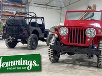 Pair of 1946 Jeep CJ-2As - One Restored, One Diesel-swapped - Fulfill Their Original Workhorse Intentions