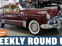 A Restored Buick Roadmaster Woodie, Land Rover Pickup, and Unfinished '69 Mustang Project: Hemmings Auctions Weekly Round up for April 17-23