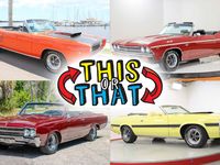 Which convertible muscle car would you choose for your dream garage?