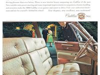 In the 1960s, Cadillac ads focused on posh interiors