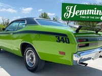 Sassy Grass Green 1971 Plymouth Duster 340 remains numbers matching but is far from a time capsule car